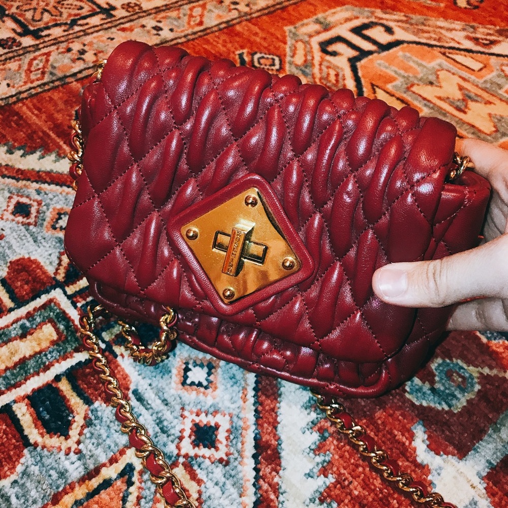 Love Moschino Red Shoulder Bag